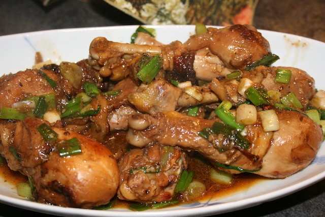 Braised chicken recipe (pollo guisado)