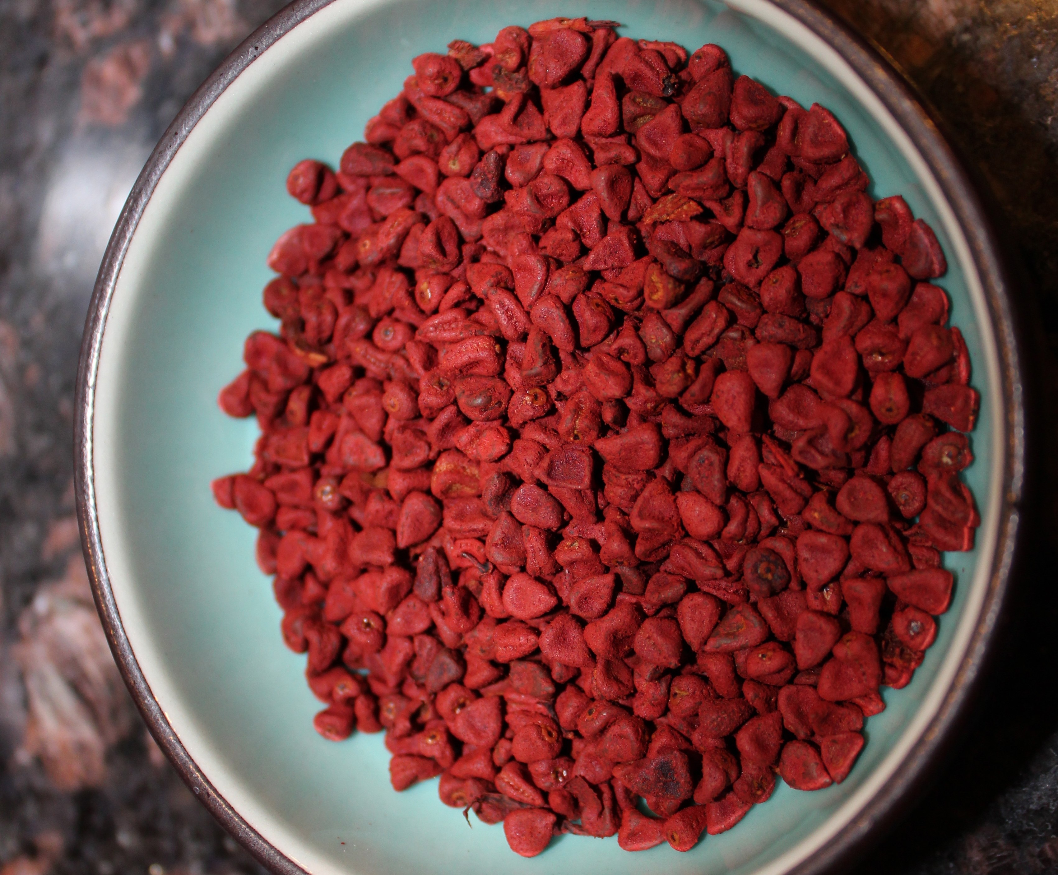 Cooking with bija – using annatto seeds