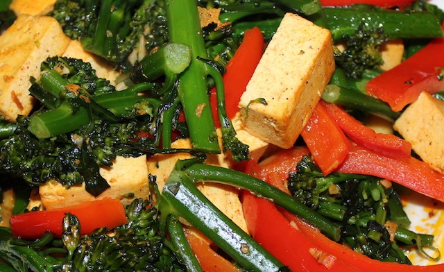Tofu broccolette stir fry recipe