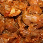 Braised chicken gizzards recipe. biteslife.com
