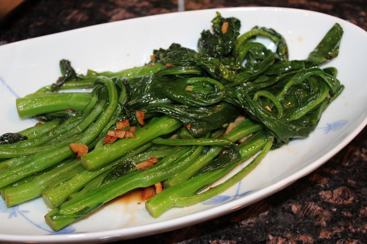 Stir fried Chinese broccoli (Gai Lan)