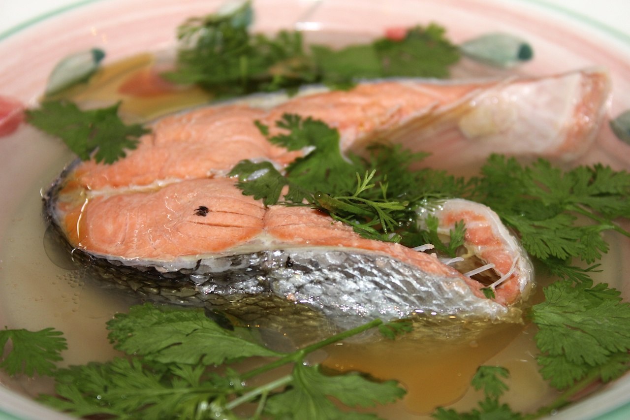 Wild sockeye salmon soup recipe