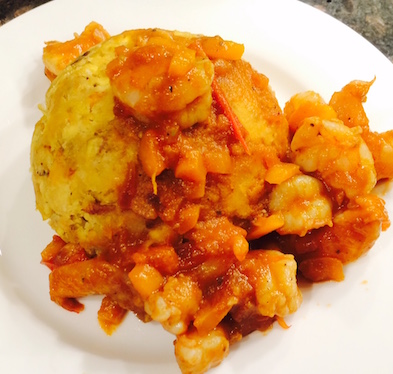 Shrimp mofongo recipe